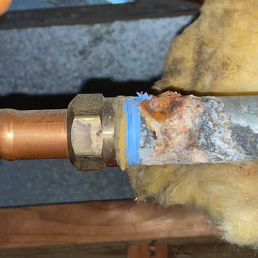 plumbing drain line inspection