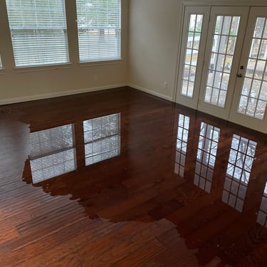 flood water damage inspection