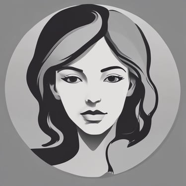 woman wearing black crew-neck shirt