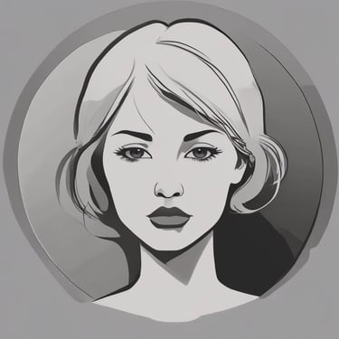 woman wearing black crew-neck shirt