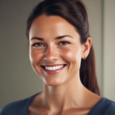 A happy customer giving a thumbs up in front of a property.