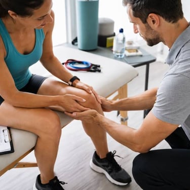 Bilan d'une coureuse chez le kiné de valence en poitou