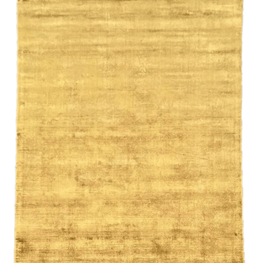 Yellow silk handloom rug. SK-1512 - Vezari Living