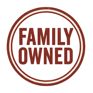 Family owned badge