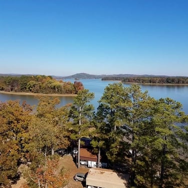 Driftwood Family Campground aerial view 1