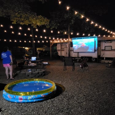outdoor movie theatre