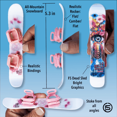 La Bella Board Mini Snowboard