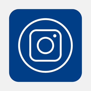 instagram icon in blue