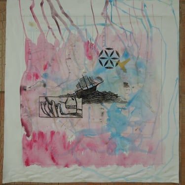 Kevo 2017 Painting on Canvas - Semiotics/ Storytelling/ abstract