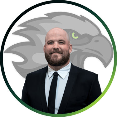 coach Jake laden