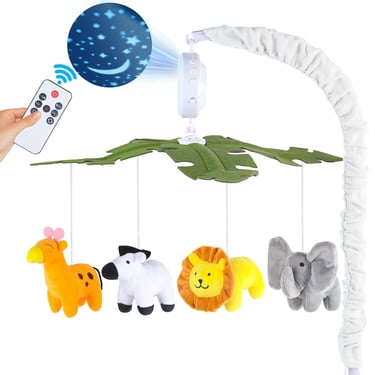 jungle animal baby mobile