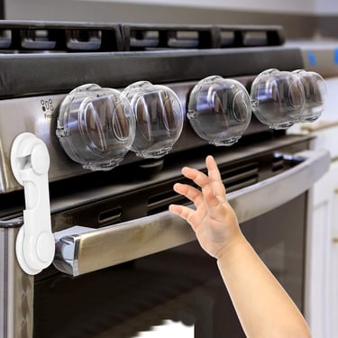 stove knob locks