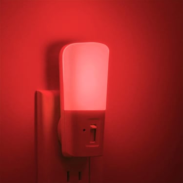 Red night light