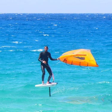 wingfoil à lozari en Corse