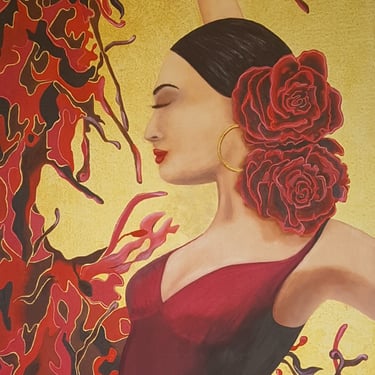 tableau-danseuse-de-flamenco