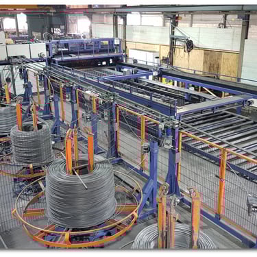 Eurobend Wire Mesh Welding Machine for Precast Concrete Producers
