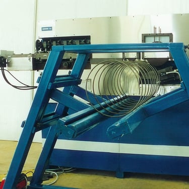 Continuous Circular Spiral Stirrup Machine