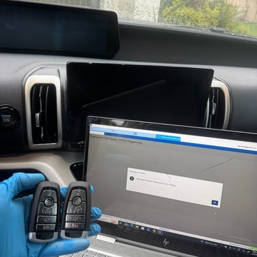 2025 Ford Expedition program fob with OEM Dealer Tool