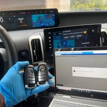 2025 Ford Expedition program fob with OEM Dealer Tool