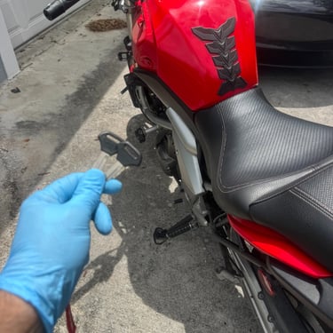 2009 Kawasaki key cut from scratch
