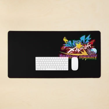 BIZARRELY LUMINARY Merch Desk Mat