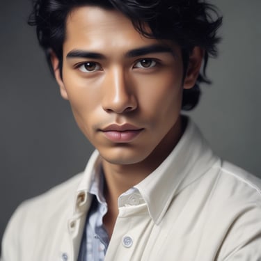 woman wearing black crew-neck shirt