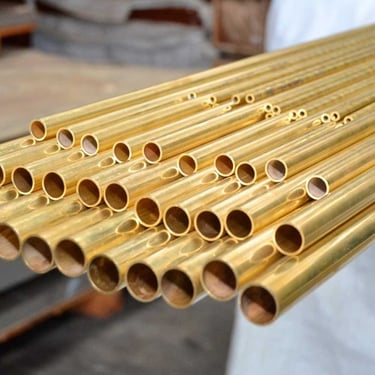 Laiton Maroc _ Tube Rond