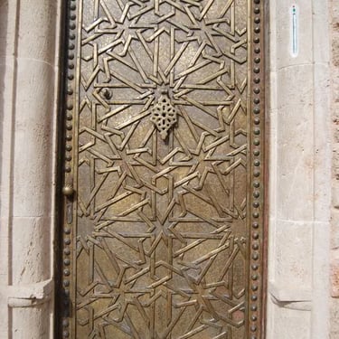 Laiton Maroc porte en laiton artisanat marocaine