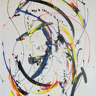 Fréquence de l'univers oeuvre d'art Tiwan artiste peintre  art abstrait