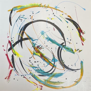 Liberté 4 oeuvre d'art Tiwan créations art abstrait