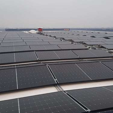 Sportska hala solarni paneli za elektranu