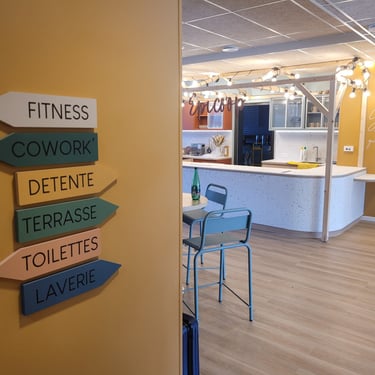 Espace commun résidence Upsilon