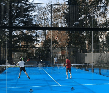 Nick Club Padel players