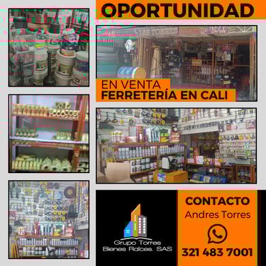 Ferretería en venta - Cali