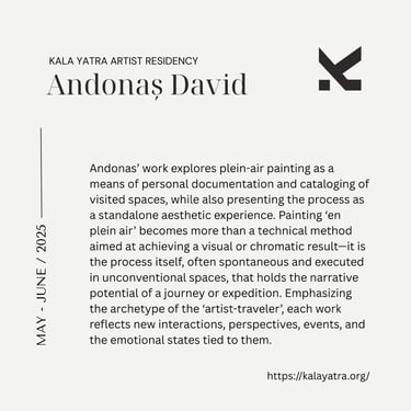 Andonas David_Artist Statement_Resident Artist_Kala Yatra Artist Residency_Nepal_2025