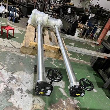 Extension to gearbox