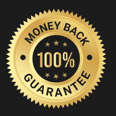 100% Money Back Guarantee