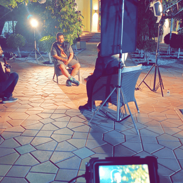 Saleh Ammar Behind The scene 