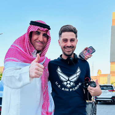 Saleh Ammar Behind The scene 