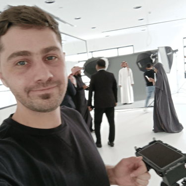Saleh Ammar Behind The scene 
