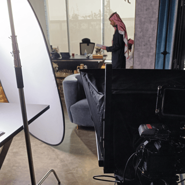 Saleh Ammar Behind The scene 