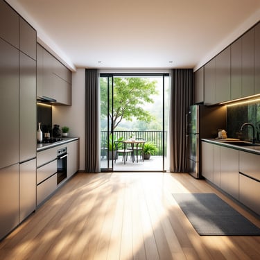 vihaan-estates-modular-kitchen-and-dining-space-overlooking-green-balcony