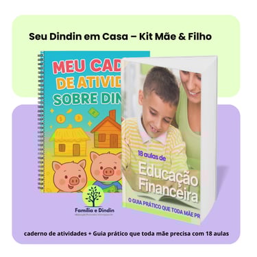 kit de livros sobre educação financeira