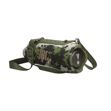 Enceinte JBL Xtreme 5 camouflage avec sa sangle montée