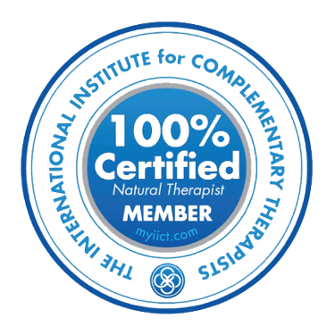 Logo certified Natural Therapist Member of The International Institute for Complementary Therapy