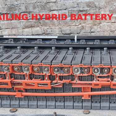 Failing corroded Prius hybrid battery GoGoHybridBattery.com