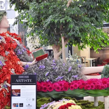Fleurs de ville de Québec.