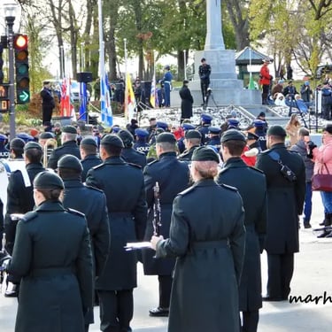 Jour du souvenir, soldats.