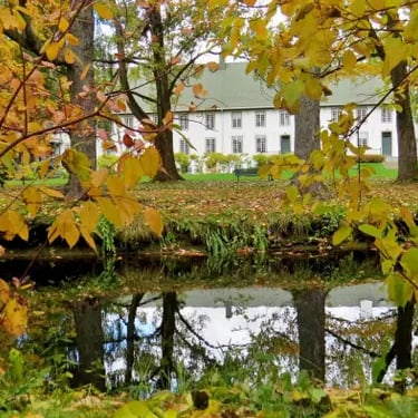 Domaine Maizerets, en automne.