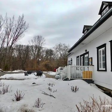 Maison O'Neil, jardin.